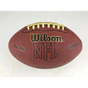 Wilson NFL Pee-Wee Football‎ #F1655 Tackified Composite Leather Brown Black